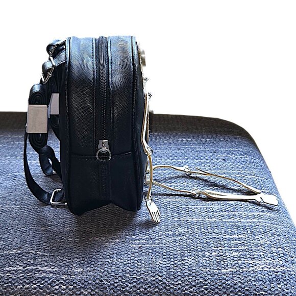 Bath & Body Works Glow in the Dark Skeleton Mini Backpack – Halloween Bag - Picture 4 of 5